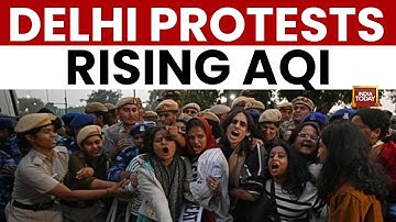 Delhi Protest at India Gate: Detentions Over Smog Crisis | India Today