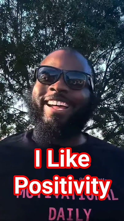 I Like Positivity #positivity #dayodman #interview #motivation