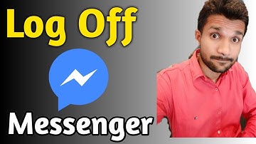 How to log out from fb messenger | Log out कैसे करें | israr Malik @IsrarMalik
