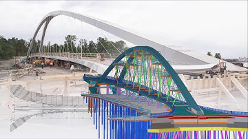 Learn how to create constructible bridge designs with Tekla Structures - for free!