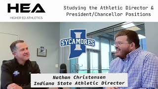 Indiana State Athletic Director Nathan Christensen