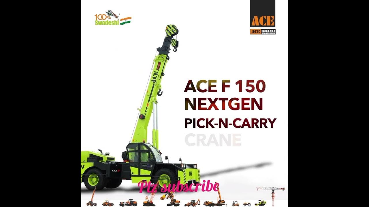 ACE FARANA CRANE 15 Ton Hydra & Farana Crane Crane & Equipment YouTube