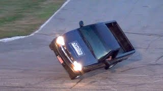 MoStunts Driving On Two Wheels Around Beech Ridge