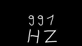 991 hz