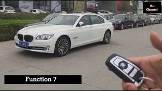 BMW series 5 / 7 - window/mirror/sunroof window open/close with key remote