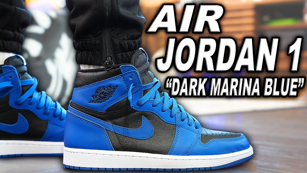 WATCH BEFORE YOU BUY ! Air Jordan 1 Dark Marina Blue REVIEW & On Feet in 4K