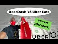 DoorDash VS Uber Eats (Who pays more) Pros and Cons | Ways To Make Money In 2021