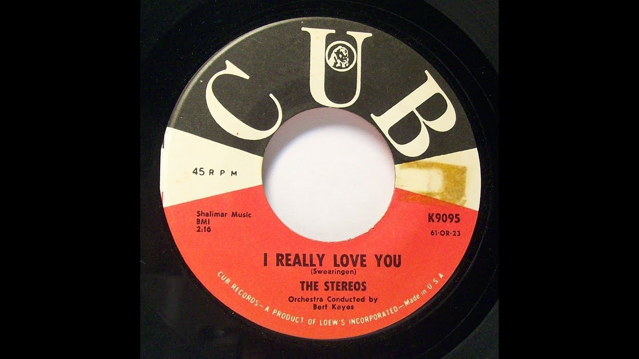 The Stereos - I Really love you (1961 Doo Wop Gold) - YouTube