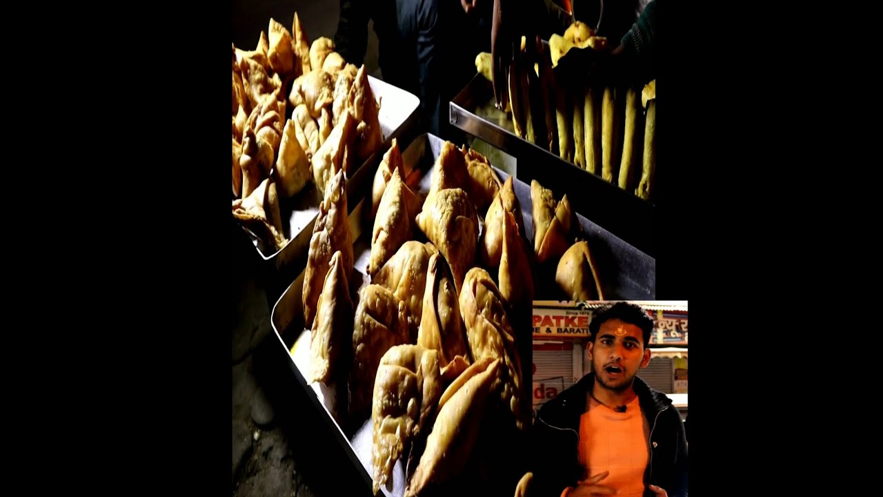 Tilak Nagar Famous Street Food Samosa II Food Ka Mood II Foodie Vlog 