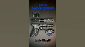 S&W M&P 2.0 COMPACT CARRY COMP | HOLOSUN SCS | STREAMLIGHT TLR 7X #s&w #holosun #streamlight