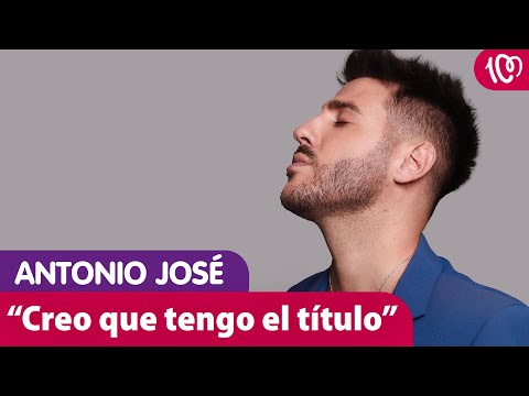 Antonio José  Cantante Mi nuevo disco no podía tener otro nombre