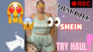 Blushmark \& Shein Try on haul #plus size #2021 #tryonhaul #shein #blushmark
