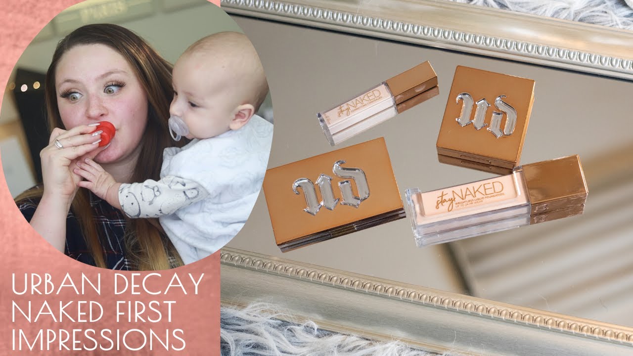 NEW Urban Decay Naked Collection First Impression | Mom Makeup | Katilyn Boyer