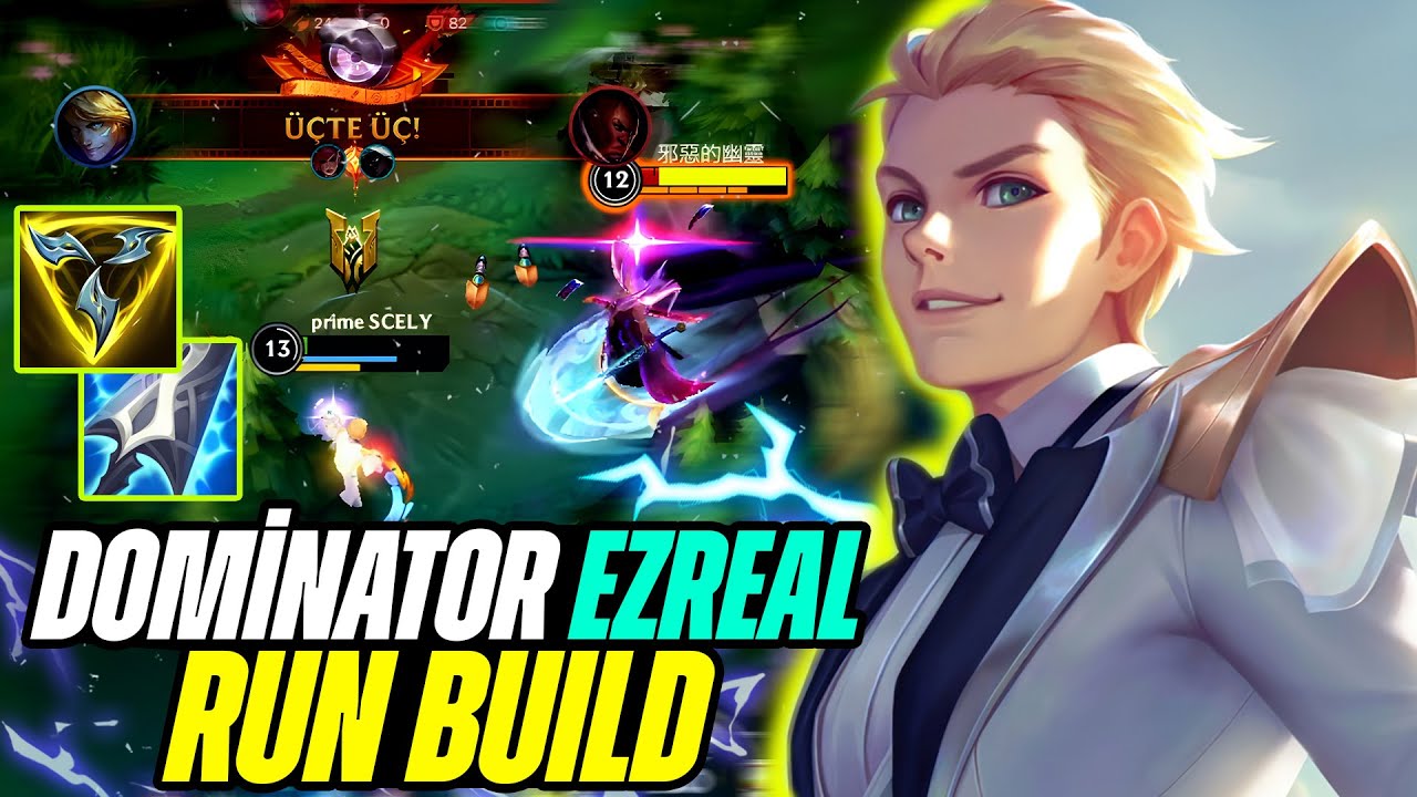 Ezreal Wild Rift Build KORİDORDA DURDURAMADILAR | EZREAL RUN & BUİLD - Wild Rift - YouTube