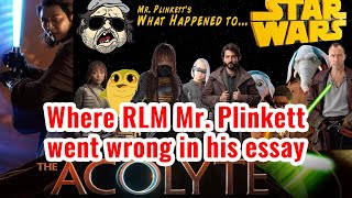 Where RLM Mr. Plinkett went wrong in his "What Happened To Star Wars?"