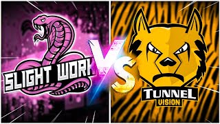 #1 PRO AM TEAM SLIGHT WORK VS TUNNEL VISION! NBA 2K LEAGUE CHAMPION RAN 5 OUT OFFENSE VS ME!