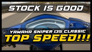 Stock Is Good Top Speed Yamaha Sniper 135 Clic