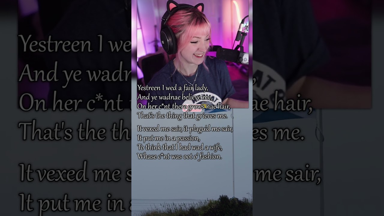 Scottish Poetry is so INAPPROPRIATE !! 