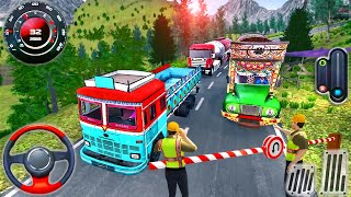 Indian Cargo Truck Driver Simulator - Car Transporter Heavy Pak Truck Driving - Android GamePlay screenshot 3