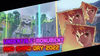 Undertale Monument and Shiro Day 2022 Tribute | Minecraft Survival