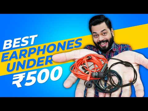 Top 5 Best Earphones Under ₹500 ⚡ सबसे बढ़िया Wired Earphones सिर्फ ₹500 में