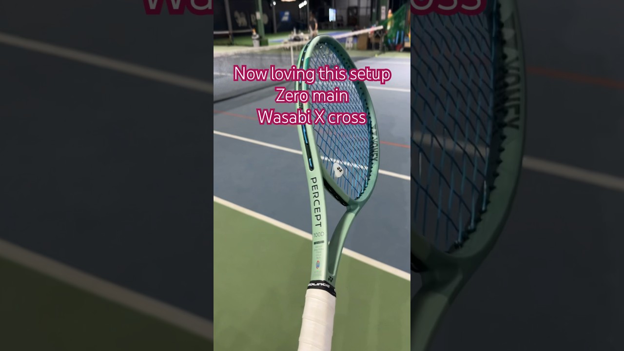 Loving this setup on my Percept 100D - ReString Zero main and Toroline Wasabi X cross