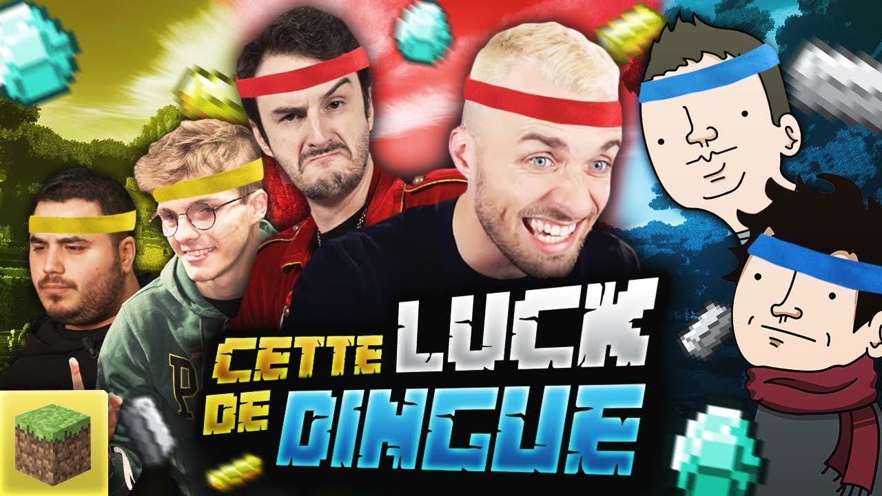 squeezies toys CETTE LUCK DE DINGUE ! 😲 (Minecraft ft. Bob Lennon, Laink, Terracid, Doigby, Fuze III)