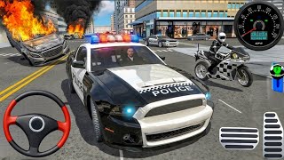🚨 Police Car Chase Simulator 3D Game - Real Cop Cars Driving Simulator 2025 - Android Gameplay screenshot 4