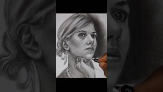 Incredible Drawing Of Scarlett Johansson