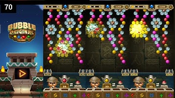 70, BUBBLE SHOOTER ORIGINAL, Mobile game gameplay, Android game  gameplay.