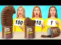 100 Layers of Food Challenge | Funny Food Challenges by Candy DO Mp3 Song