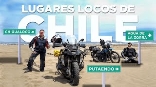 LUGARES LOCOS DE CHILE  parte 1 / PUTAENDO, CHIGUALOCO, AGUA DE LA ZORRA. Himalayan vs BMW R1250GS