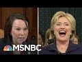 Hillary Clinton Has Moment Of Levity 9 Hours Into Benghazi Hearing Rachel Maddow MSNBC 