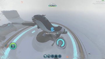 Subnautica: Below Zero - 17512 Snowfox deploy on the hoverpad.