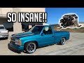 Installing a full coil over suspension on a 1993 Chevy truck. QA1 makes it EASY!