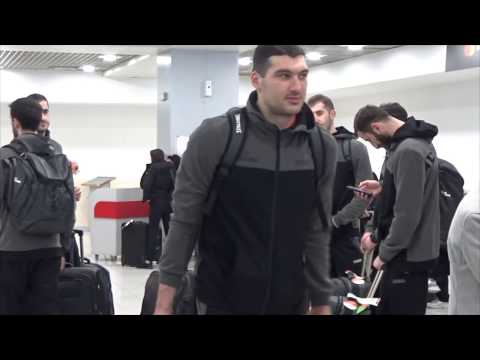 საქართველოს კალათბურთელთა ეროვნული ნაკრები ბელგრადში ჩავიდა სერბეთთან სათამაშოდ ემზადება