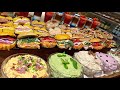 1,800 sold out in one day! Original new york style bagel making - Korean street food / 정통 뉴욕 스타일 베이글