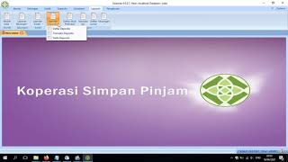 Software program aplikasi koperasi simpan pinjam lengkap dan mudah serta full versi screenshot 1