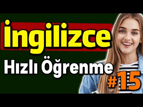 Dünyanın En Hızlı İngilizce Öğrenme Metodu - Ders 15