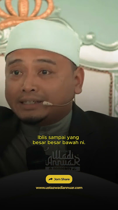 Nafsu Maksiat dan Kejahatan | Ustaz Wadi Annuar