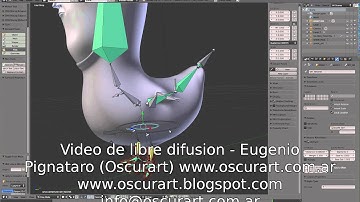 Oscurart Blender Tutorials - Comodidad Natural - Rig Parte 2 - Armado de Armature #3