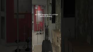 Just found out you can AIM in Cry of Fear 💀#CryOfFear #FunnyGaming #IndieHorror #FPSMoment #Shorts
