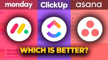 Monday.com vs ClickUp vs Asana (Free Plans) - The Best Project Management Software Comparison!