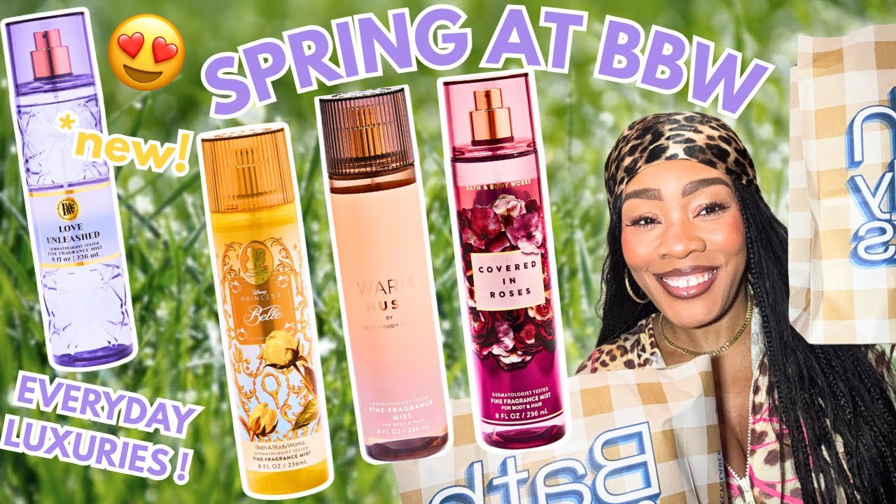 New Bath & Body Works Spring Scents! Disney Princesses, New Everyday Luxuries & More!
