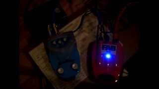 DANELECTRO FAB ECHO (circuit bent) VS PB&J DELAY unmodded. Happy Trails
