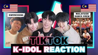 K-pop idol AMPERS&ONE became a fan of Imran Bard🥰 | K-pop Idol Malaysian TikTok Reaction