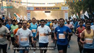 🏃‍♂️ Mile For Education 2026 | Hyderabad’s Biggest Run For a Cause | TechieRide Society 📚