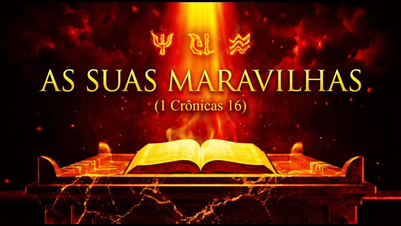AS SUAS MARAVILHAS (1 Crônicas 16) - Louvor Profético e Adoração Épica