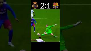 Real Madrid VS Barcelona 2022 Supercopa de España highlights #shorts #football #youtube