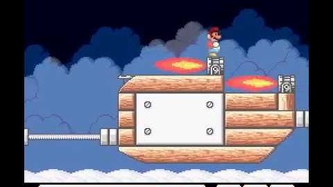 SMB3 styled Hack - World 6 Airship